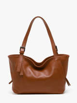 Sac Port paule Caviar Cuir Milano Orange caviar CA24065