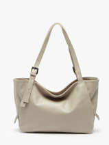 Sac Port paule Caviar Cuir Milano Beige caviar CA24065