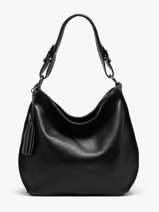 Sac Port paule Caviar Cuir Milano Noir caviar CA24069