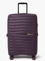 Harde Reiskoffer Xwave Jump Violet xwave W24