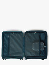 Valise Rigide Evae Jump Bleu evae EV22-vue-porte