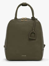 Sac  Dos S Tradition Cuir Etrier Vert tradition ETRA037S