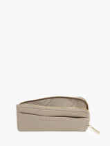 Longchamp Le foulonn Porte billets/cartes Gris-vue-porte