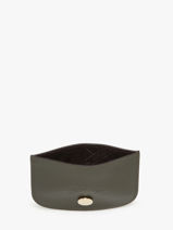 Longchamp Epure timeless Porte billets/cartes Vert-vue-porte