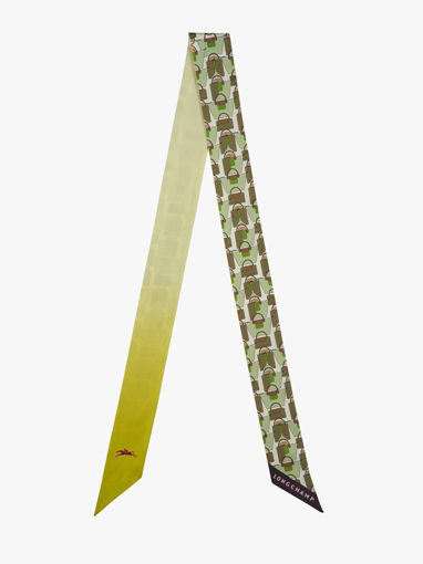 Longchamp Soie gots Etole Multicolore