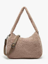 Sac Bandoulire Fur Miniprix Beige fur 3927