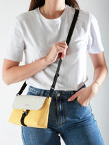 Sac Bandouli�re City Polyester Recycl� Ucon acrobatics Noir city YURI-vue-porte