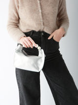 Sac De Soire Miniprix Argent perle KJ62044-vue-porte