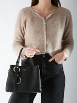 Sac Port Main Grained Miniprix Beige grained R1710-vue-porte