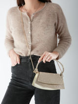 Sac De Soire Miniprix Noir strass ZY92007-vue-porte