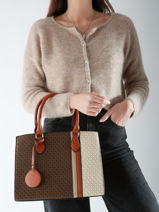 Sac Port Main Cr Miniprix Marron cr R1905-vue-porte