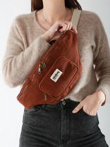Sac Banane Sofia Hindbag Marron best seller SOFIA-vue-porte