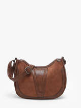 Sac Bandoulire Winter Velvet Miniprix Marron winter velvet 3663