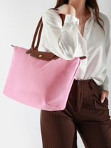 Longchamp Le pliage original Besace Rose-vue-porte