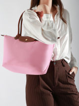 Longchamp Le pliage original Besace Rose-vue-porte