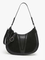 Sac Port paule Winter Velvet Miniprix Noir winter velvet 3662