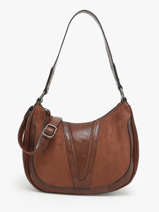 Sac Port paule Winter Velvet Miniprix Marron winter velvet 3662