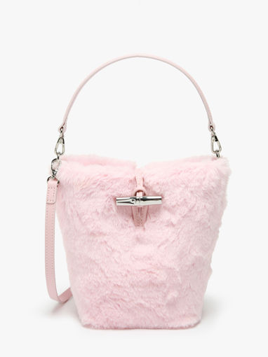 Longchamp Le roseau cosy Sac port travers Rose