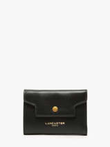 Portefeuille Cuir Lancaster Noir donna grace 60