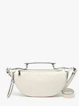 Sac Bandouli�re M Origami Cuir Lancel Blanc origami A12528