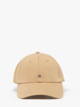 Casquette Tommy hilfiger Marron essential flag AW16844
