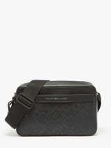 Sac Bandoulire Tommy hilfiger Noir monogram AM13306