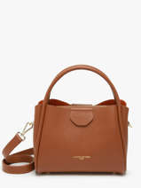 Sac  Main Ida Double Cuir Lancaster Marron ida double 83
