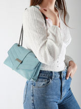 Sac Bandouli�re Jana Amour Cuir Etrier Bleu jana amour EJAM002T-vue-porte