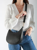 Cross Body Tas M Tradition Leder Etrier Blauw tradition ETRA102M-vue-porte