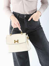 Cross Body Tas Grained Miniprix Beige grained DQ8688-vue-porte