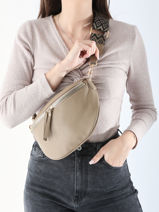 Sac Banane Miniprix Gris sangle Z83051-vue-porte