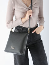 Cross Body Tas Pisa By byblos Zwart pisa BS60A04-vue-porte