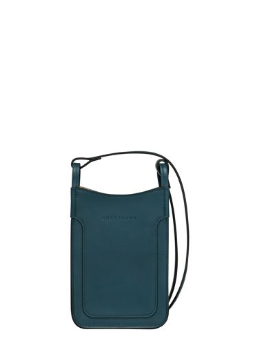 Longchamp Le foulonn box Etui ipod/cd Bleu