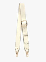 Bandoulire De Sac Altair Cuir Etrier Beige altair EALA070L
