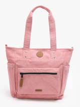 Sac Port paule A4 Adventurer Polyester Recycl Cabaia Rose adventurer TOTEBAGM
