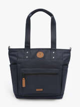 Schoudertas A4 Formaat Adventurer Gerecycleerd Polyester Cabaia Blauw adventurer TOTEBAGM