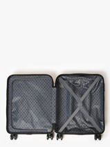 Valise Cabine Travel Jaune valencia S-vue-porte