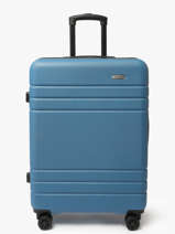 Harde Reiskoffer Valencia Travel Blauw valencia M