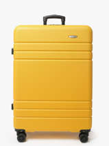 Valise Rigide Valencia Travel Jaune valencia L