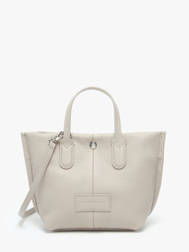 Longchamp Essential cuir Sac port main Bleu