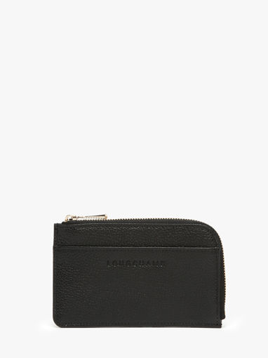 Longchamp Le foulonn� Kredietkaarthouder Zwart