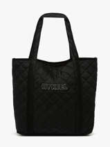 Cabas En Velours Matelass� Avec Strass Sonia rykiel Noir velours strass AC29CO48