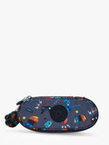 Trousse 1 Compartiment Kipling Gris back to school / pbg PBGI6231