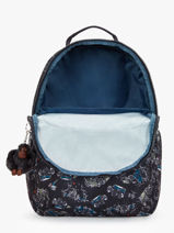 Sac  Dos 2 Compartiments + Pc 15" Kipling Bleu back to school / pbg PBGI5816-vue-porte