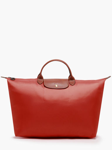 Longchamp Le pliage original Sac de voyage Rouge
