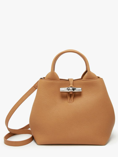 Longchamp Le roseau Sac port� main Marron