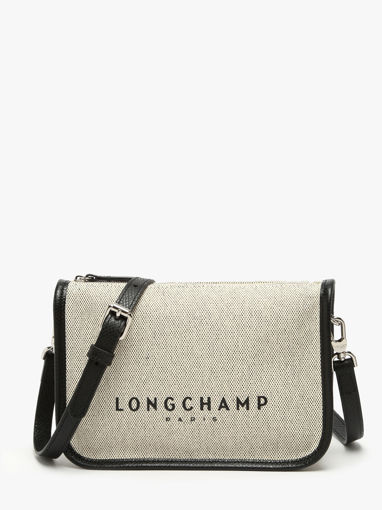 Longchamp Essential toile Cross body tas Beige