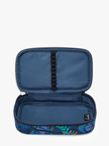 Trousse 1 Compartiment Kipling Bleu back to school / pbg PBGI3707-vue-porte