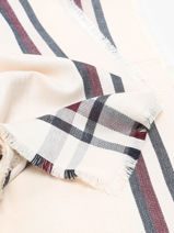 charpe Tommy hilfiger Blanc essentiel AW17351-vue-porte
