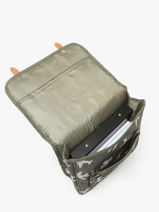 Mini Cartable Kidzroom Gris lisbon beasties 4056-vue-porte